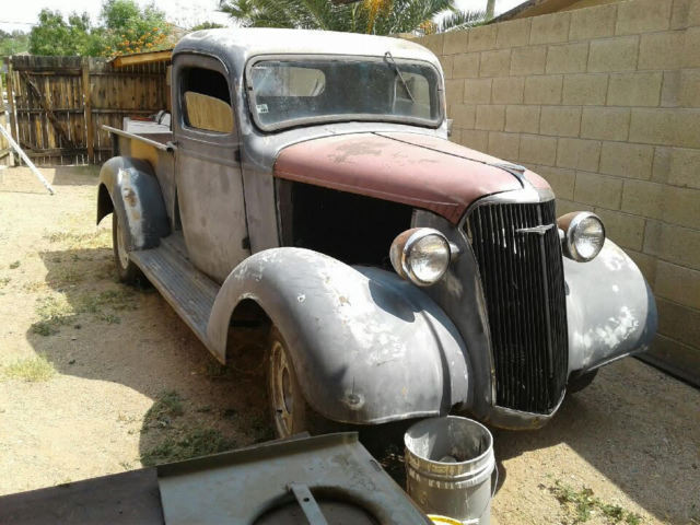 1937 Gray Chevrolet Other Pickups Classic '37 shortbed Chevy