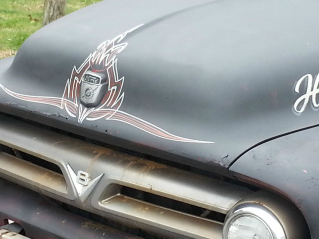 1954 Black Ford F-100