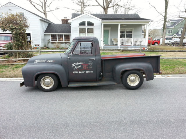 1954 Black Ford F-100