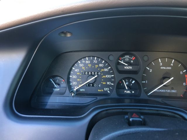 1994 Gold Ford Thunderbird Coupe