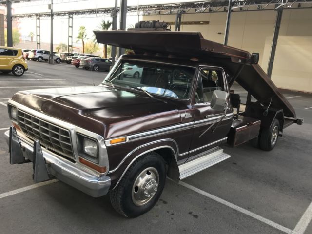 1979 Brown Ford F-350 Transporter Hauler