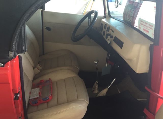 1933 Red Willys Cabriolet Coupe