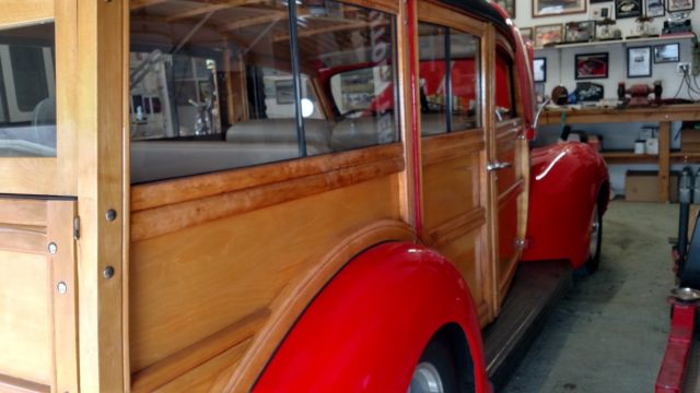 1939 red Ford Other wagon