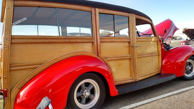 1939 red Ford Other wagon