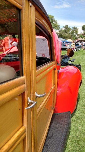 1939 red Ford Other wagon