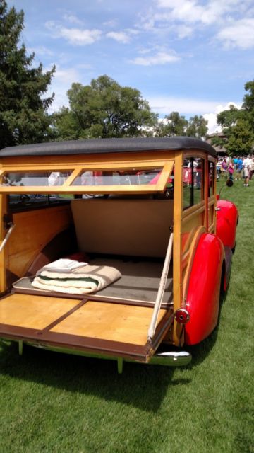1939 red Ford Other wagon