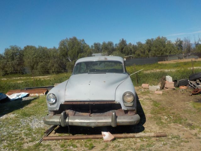 1954 primer Chrysler Windsor Deluxe Sedan