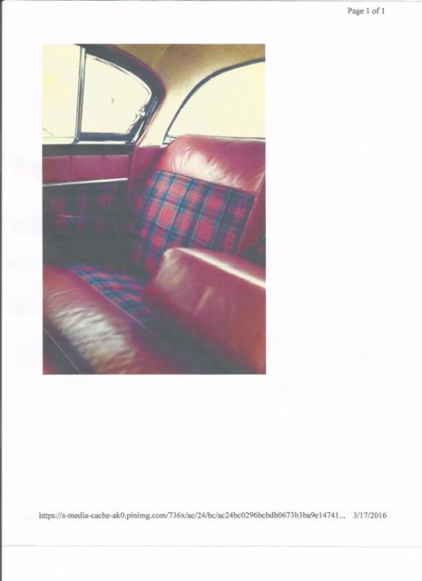 1954 primer Chrysler Windsor Deluxe Sedan