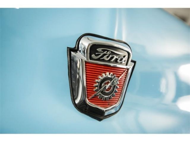 1955 Blue Ford F-100