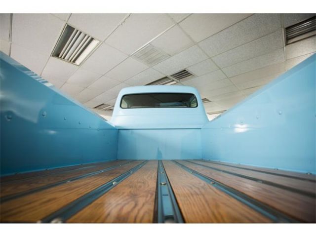 1955 Blue Ford F-100