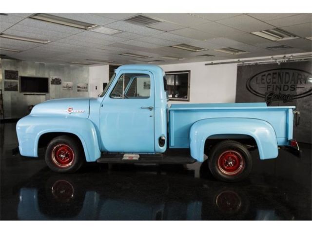 1955 Blue Ford F-100