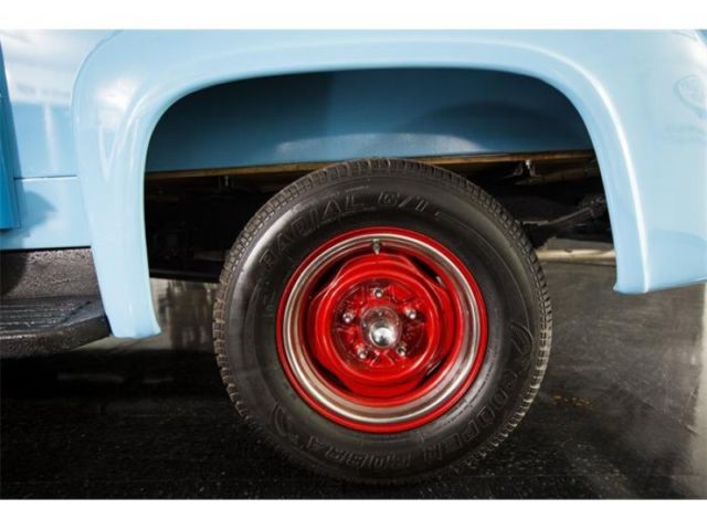 1955 Blue Ford F-100