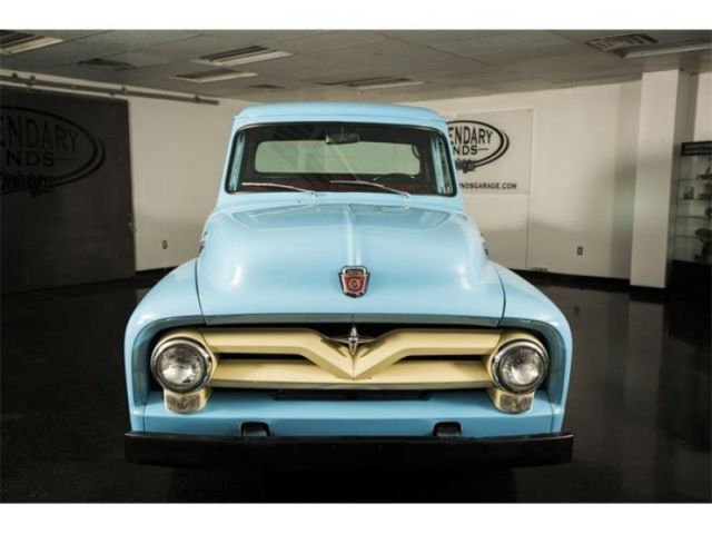 1955 Blue Ford F-100