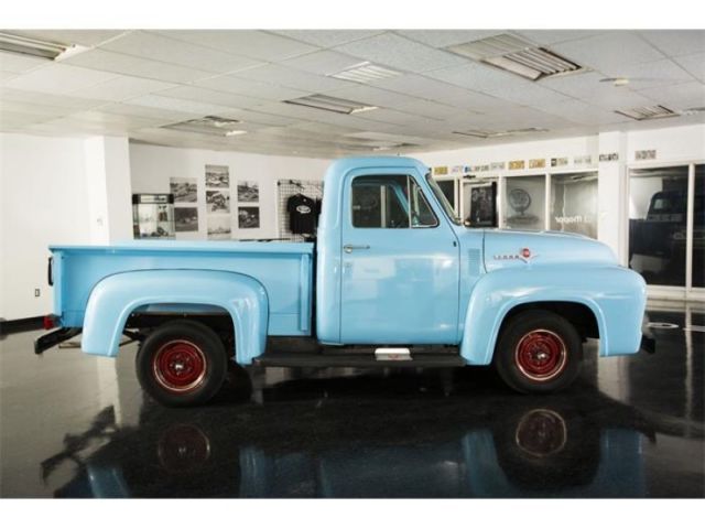 1955 Blue Ford F-100