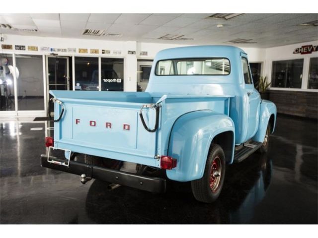 1955 Blue Ford F-100