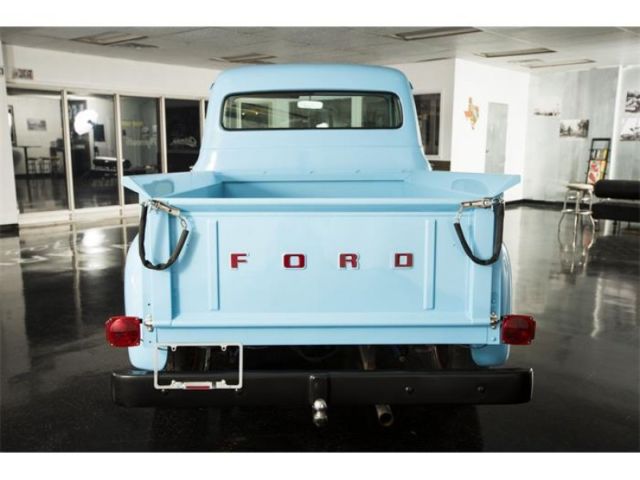 1955 Blue Ford F-100
