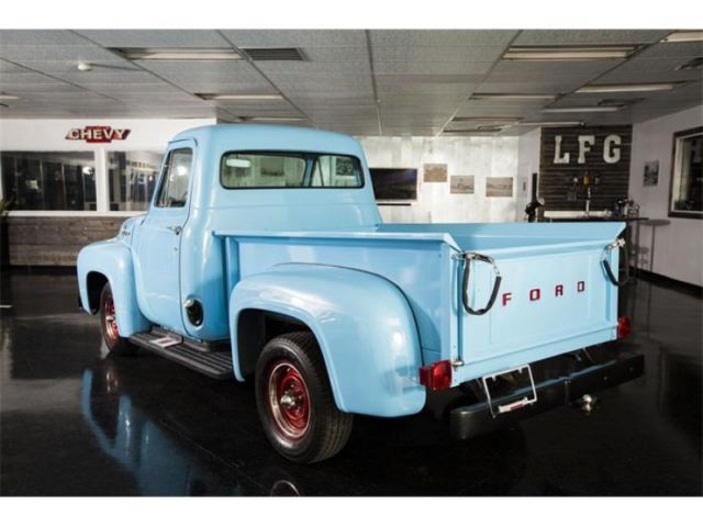 1955 Blue Ford F-100