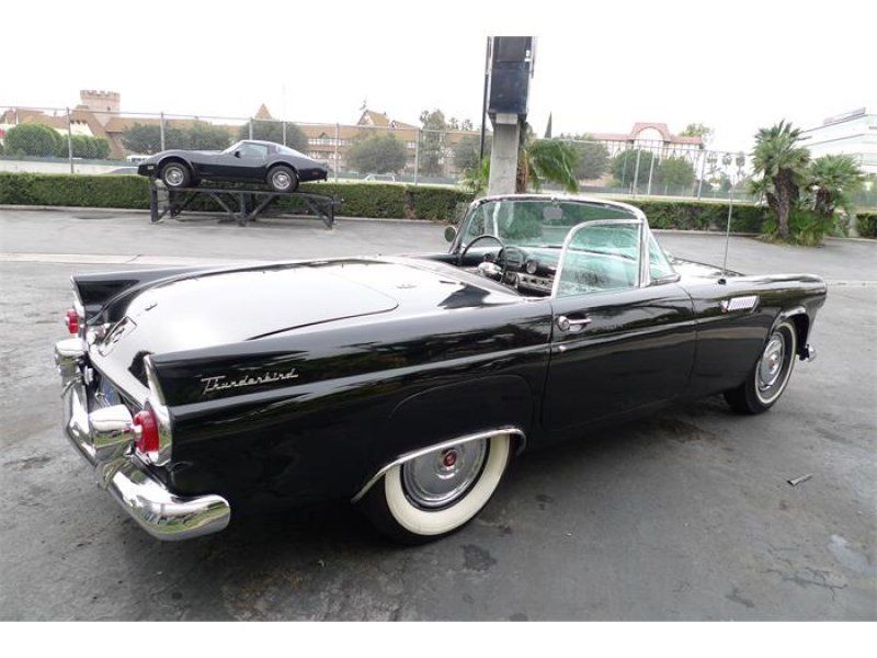 1955 Black Ford Thunderbird