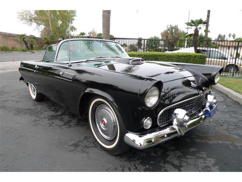 1955 Black Ford Thunderbird