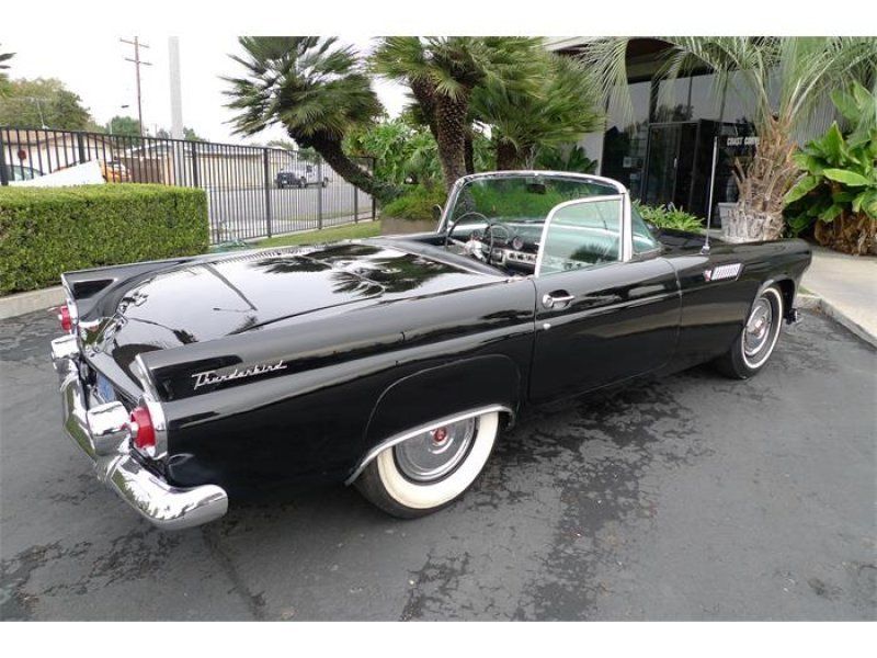 1955 Black Ford Thunderbird
