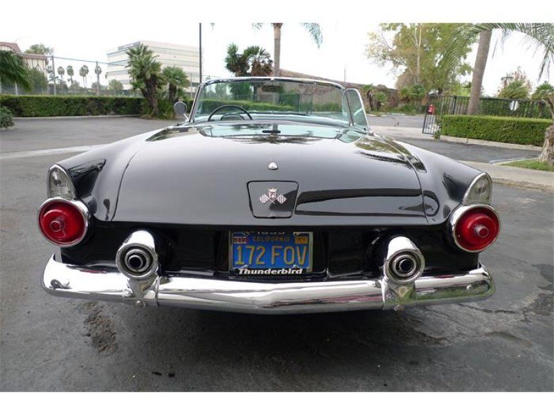 1955 Black Ford Thunderbird