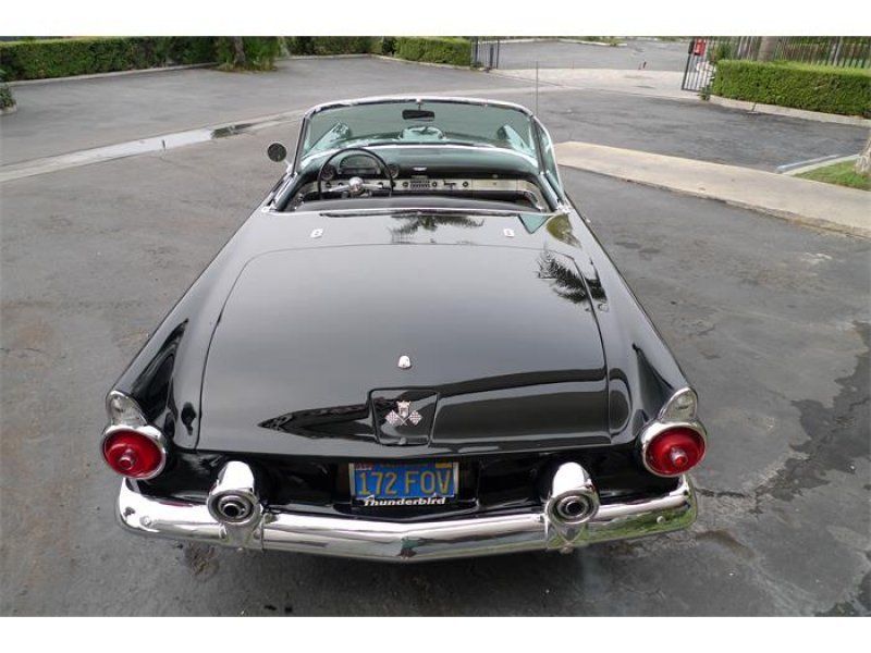 1955 Black Ford Thunderbird
