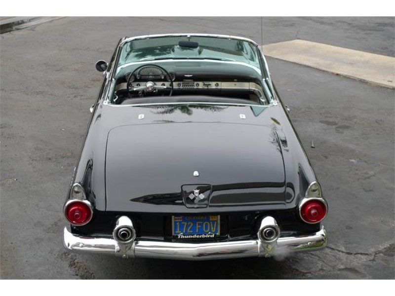 1955 Black Ford Thunderbird
