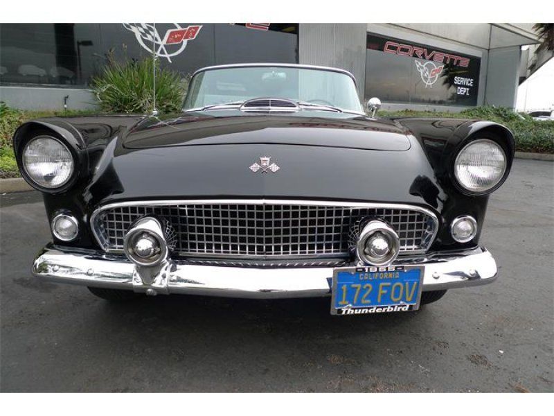 1955 Black Ford Thunderbird