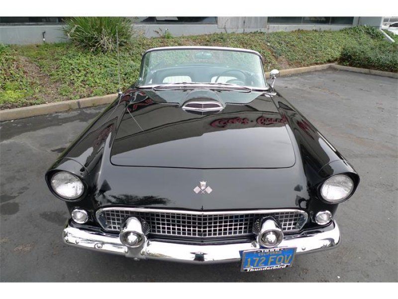1955 Black Ford Thunderbird