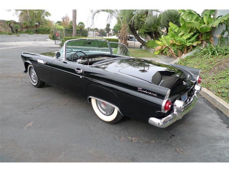 1955 Black Ford Thunderbird