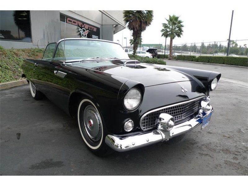 1955 Black Ford Thunderbird