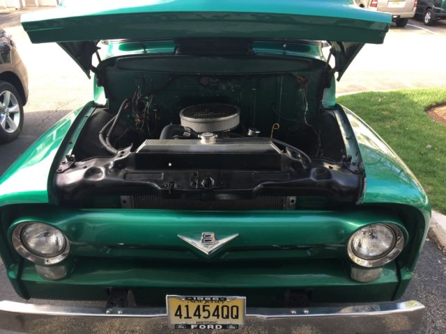1956 Jade Green Metalic Ford F-100 Cab & Chassis