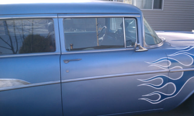 1957 Blue Chevrolet Bel Air/150/210 Wagon