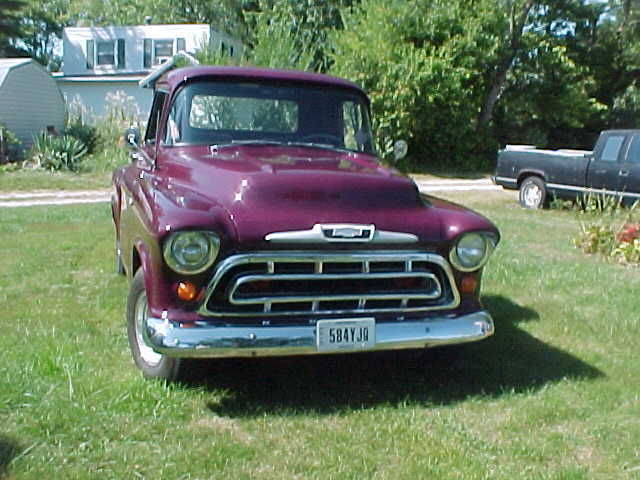 1957 HAWAIIAN ORCHID Chevrolet C/K Pickup 1500