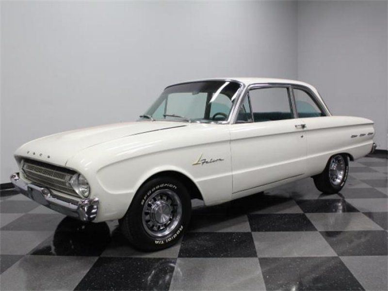 1961 White Ford Falcon