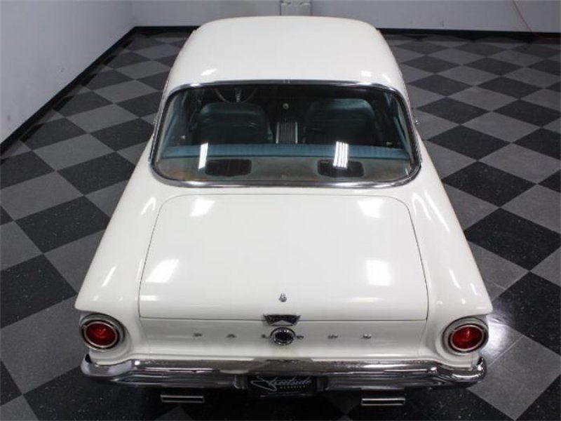 1961 White Ford Falcon