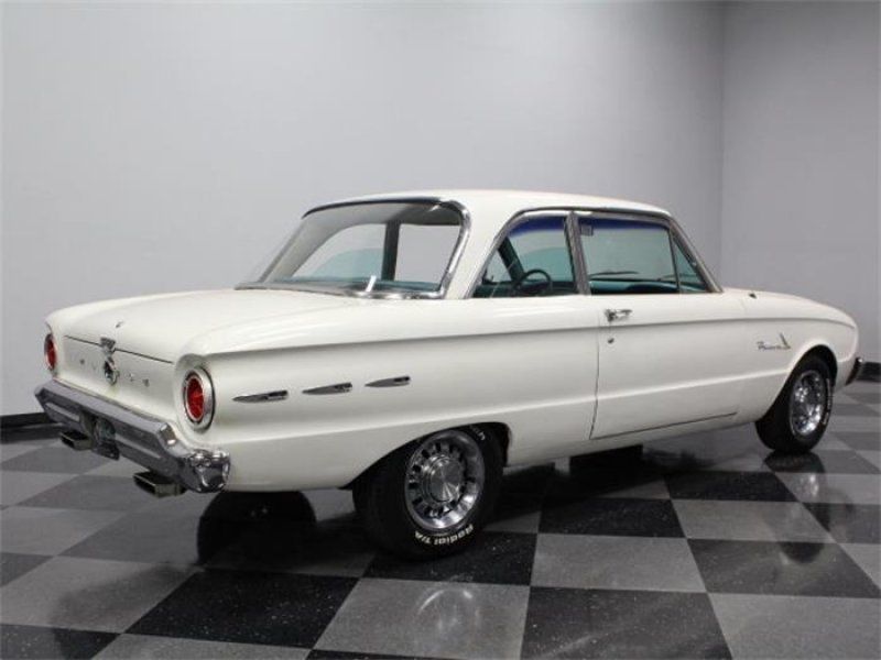 1961 White Ford Falcon