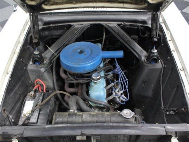 1961 White Ford Falcon