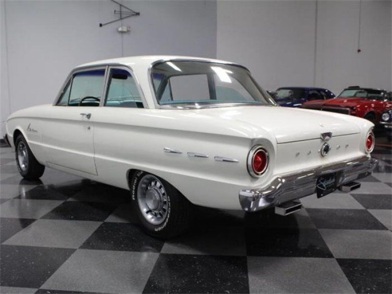 1961 White Ford Falcon