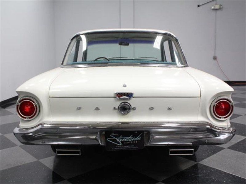 1961 White Ford Falcon