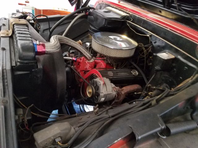 1963 Orange Chevrolet C-10 Standard Cab Pickup