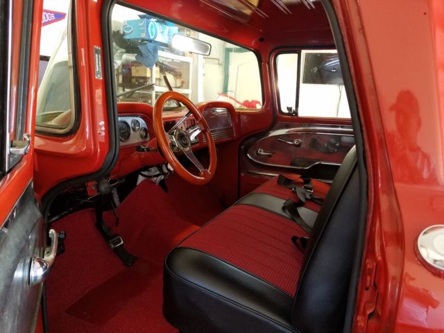 1963 Orange Chevrolet C-10 Standard Cab Pickup