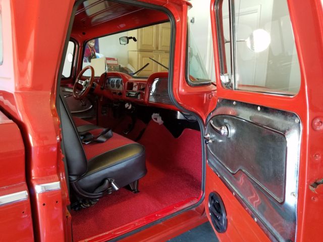 1963 Orange Chevrolet C-10 Standard Cab Pickup