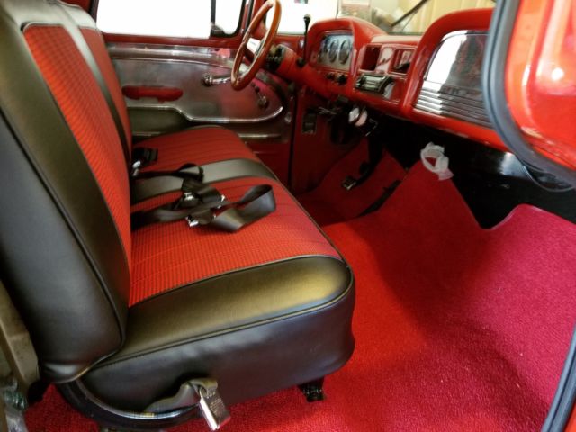 1963 Orange Chevrolet C-10 Standard Cab Pickup