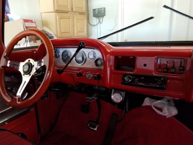 1963 Orange Chevrolet C-10 Standard Cab Pickup