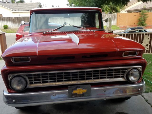 1963 Orange Chevrolet C-10 Standard Cab Pickup