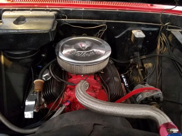 1963 Orange Chevrolet C-10 Standard Cab Pickup