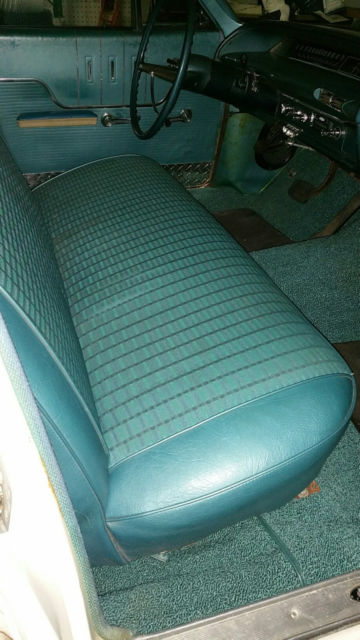 1963 White Chevrolet Bel Air/150/210