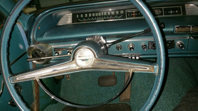 1963 White Chevrolet Bel Air/150/210