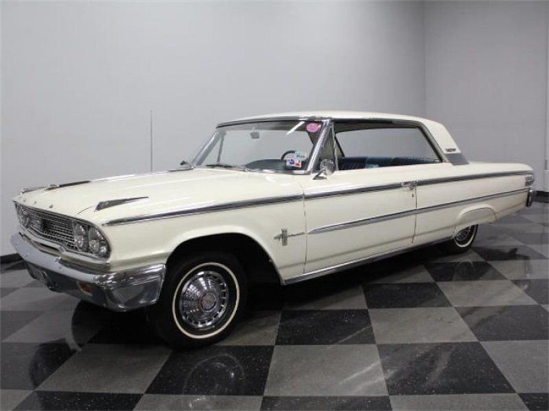 1963 White Ford Galaxie